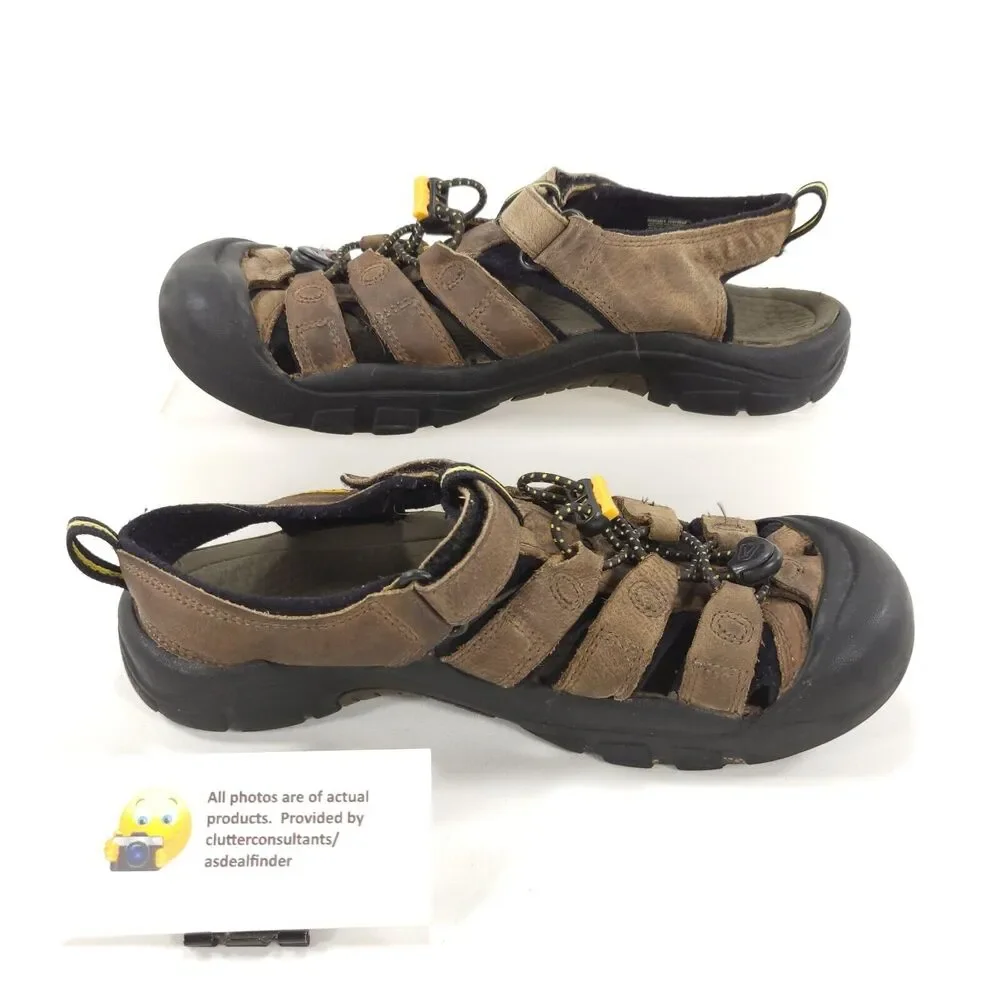 Keen Newport Adjustable Outdoor Drawstring Sandal Mens Size 6 1009996 Brown
